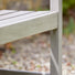 eucalyptus garden bench