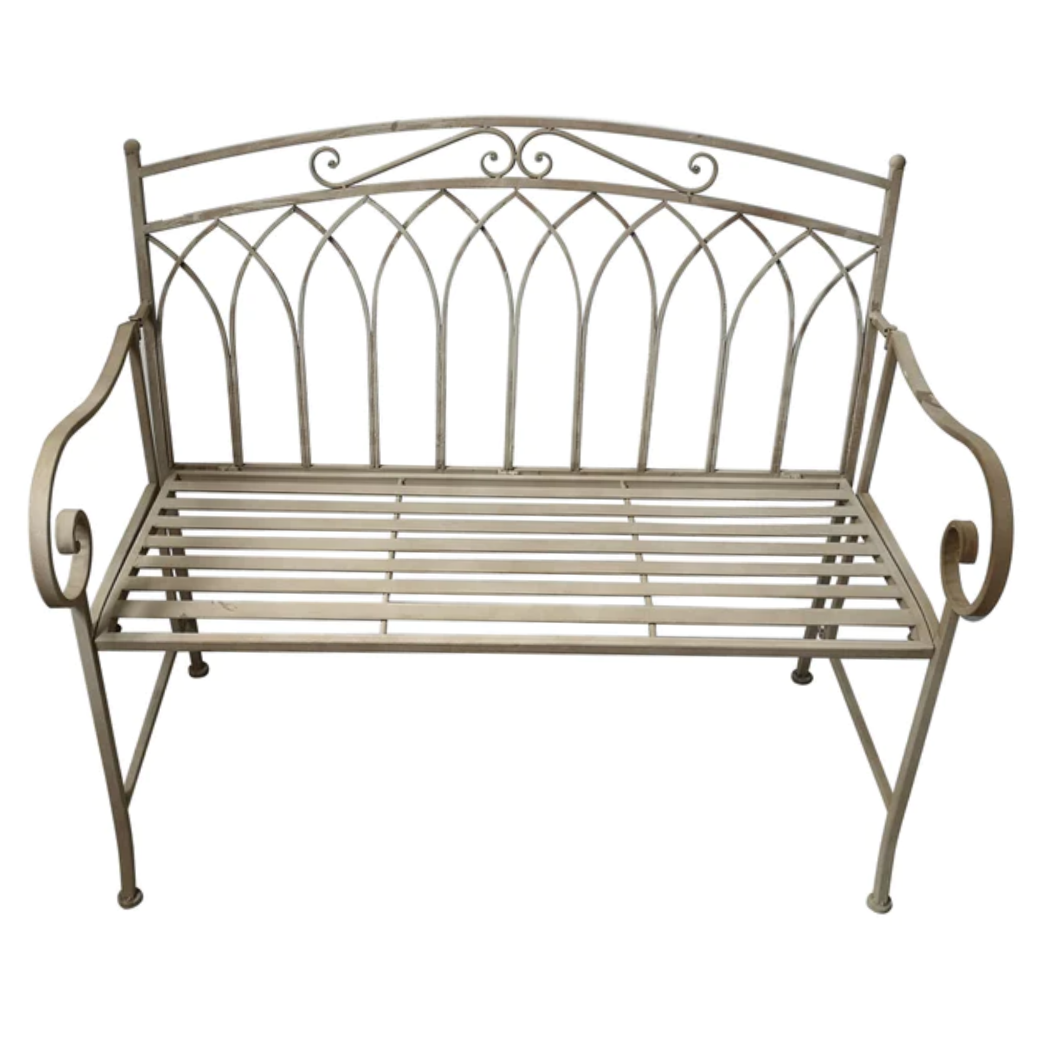 2 seater cast iron garden bench deals
