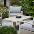 5 seat grey rattan garden furniture set at Gardenesque