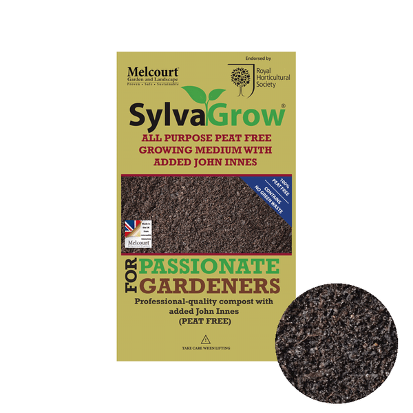 Sylva Grow All Purpose Peat Free Growing Compost With Added John Innes - 15L - Gardenesque
