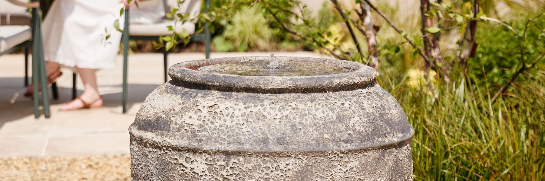 Ancient Stone Effect Water Features