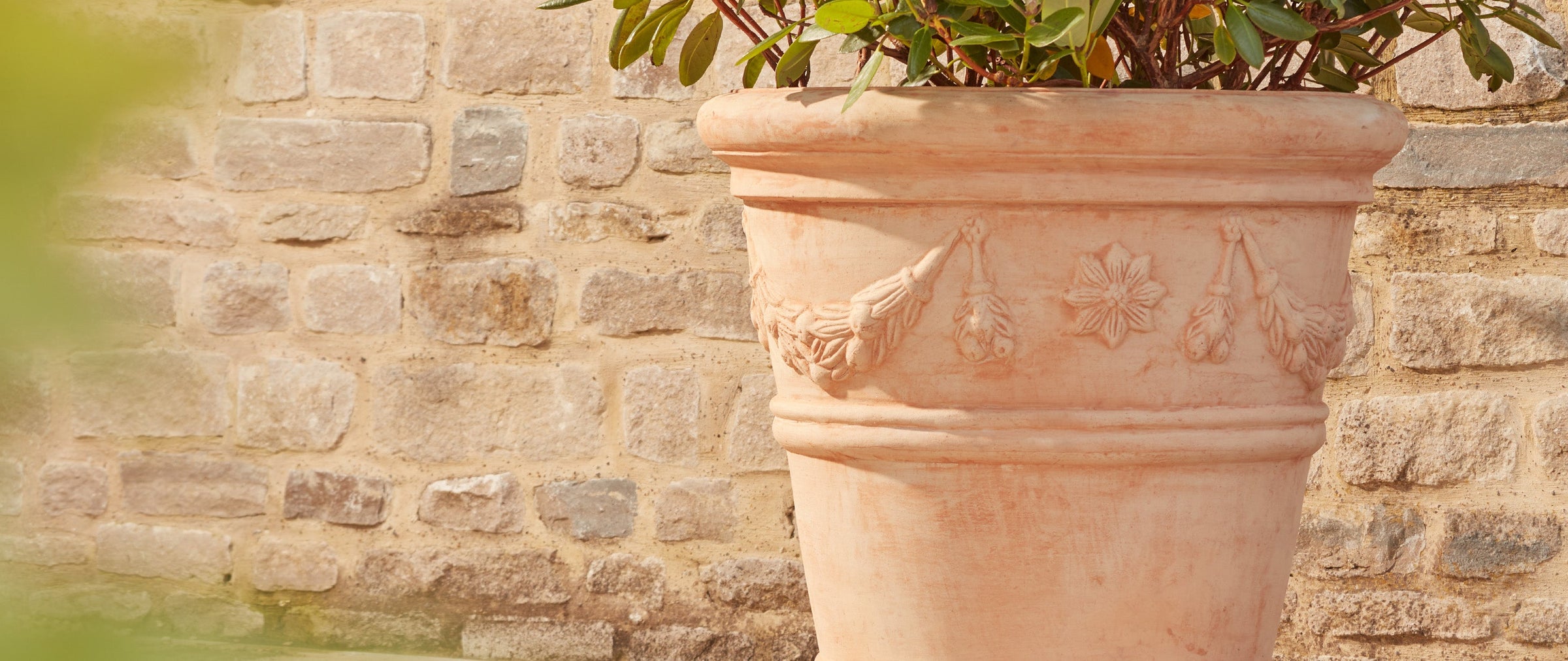 Free standard shipping when you buy any two large garden pots