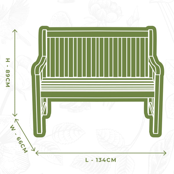 2 seater garden bench cover