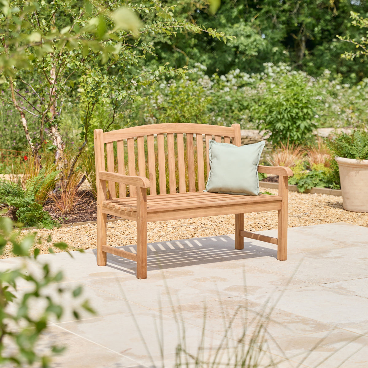 Teak Wooden Garden Bench