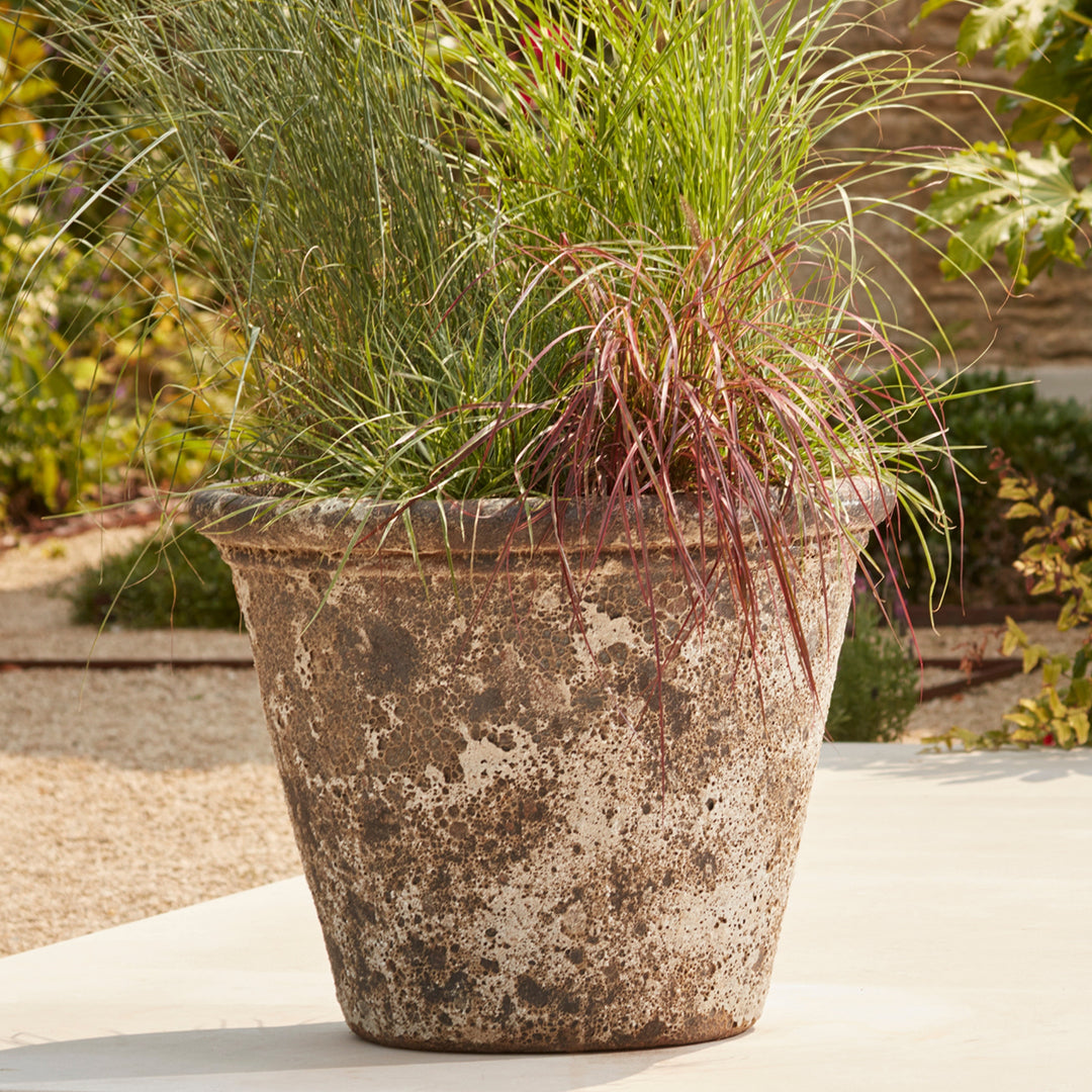 big stone plant pots Eris Ancient Stone Plant Pot