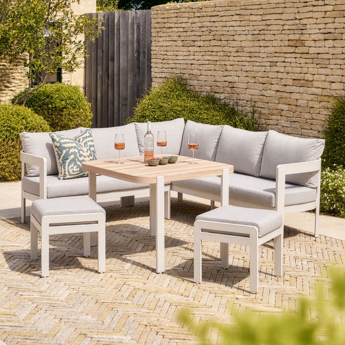 Camden 6 Seater Corner Dining Set
