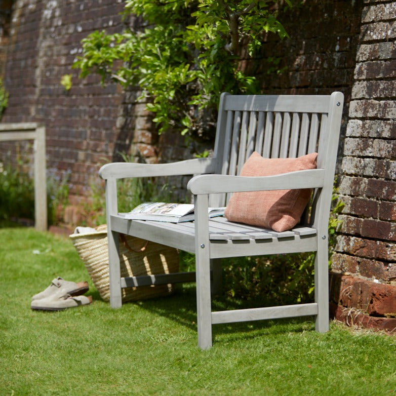 Repton Classic Eucalyptus Garden Bench Gardenesque