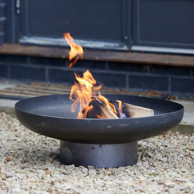 Hoole Distressed Contemporary Bowl | Fire Pit