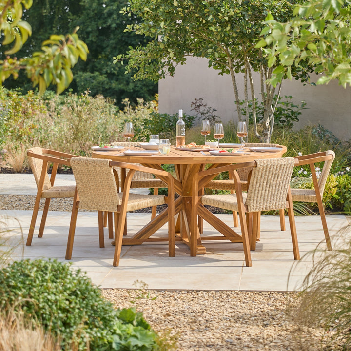 Marlborough 6 Seater | Round Dining Set