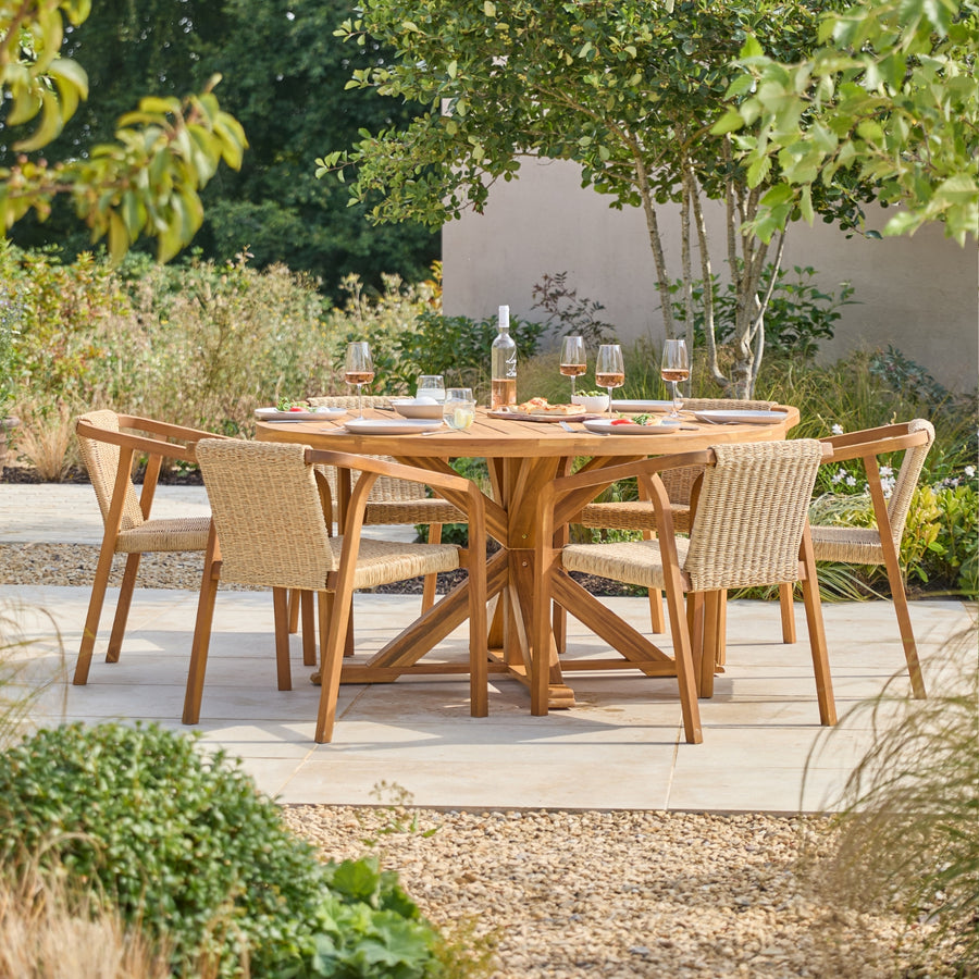 Marlborough 6 Seater | Round Dining Set