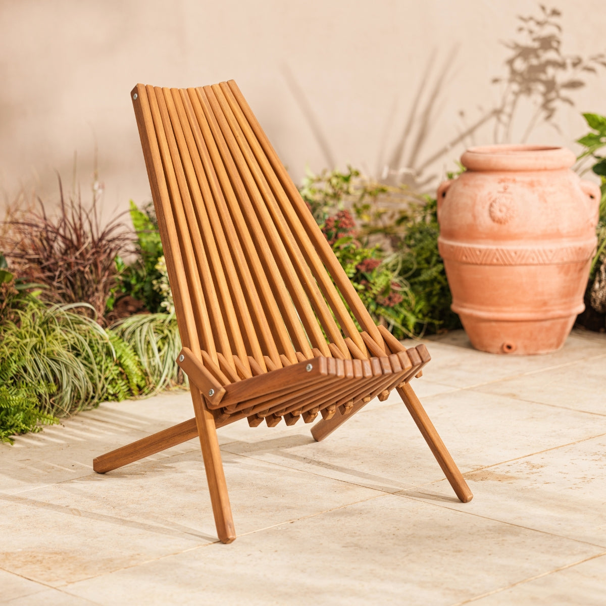 Wooden Garden Folding Chair