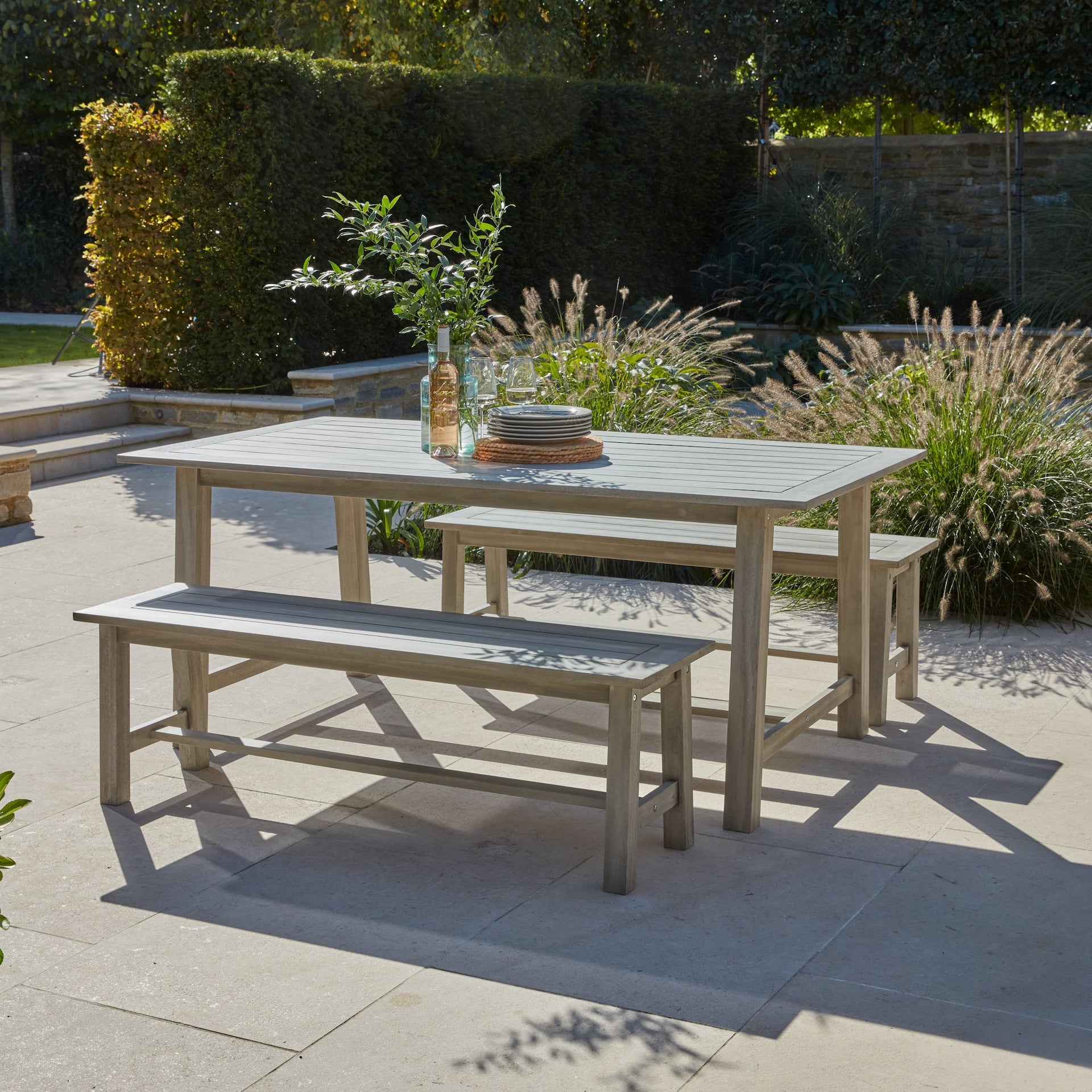 Repton Classic Picnic Wooden Garden Dining Set