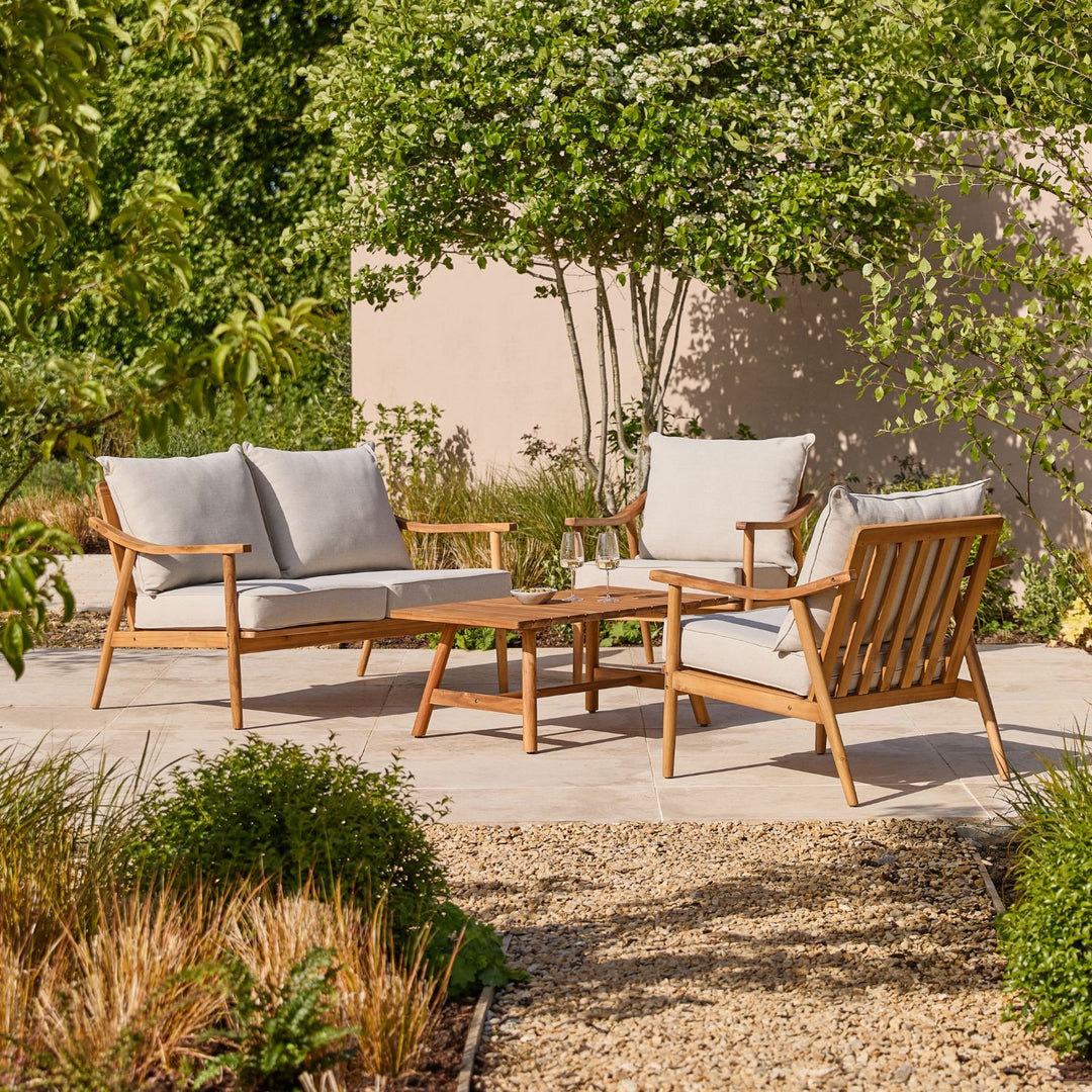 Salcombe Wooden | Garden Lounge Set