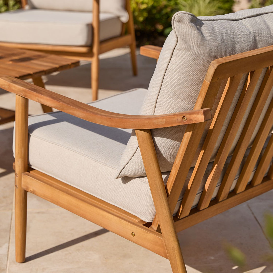 Salcombe Wooden | Garden Lounge Set