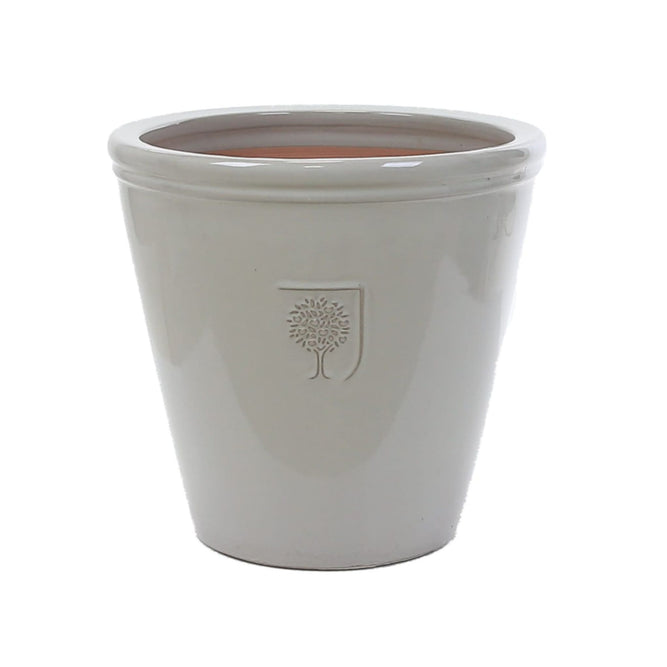grey glazed planter RHS