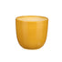 17cm gloss yellow indoor ceramic plant po