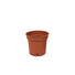 23cm plastic terracotta plant pot with saucer