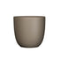 28cm taupe indoor ceramic plant pot