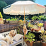 Colourful Fringe | Parasol with Base