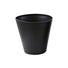 30cm black plastic self watering planter