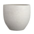 Grey Textured Round Ceramic Indoor Plant Pot