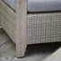 6 Seater Garden Corner Sofa with Height Adjustable Dining Table - Wood Effect Aluminium - Sherwood