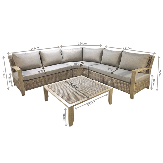 Sherwood Corner | Garden Furniture Set