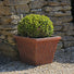 Clayton Square Verdigris Green Fibreclay Resin Planter - 2 Sizes - Gardenesque