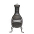 Hoole Steel Chiminea Log Burner - Gardenesque