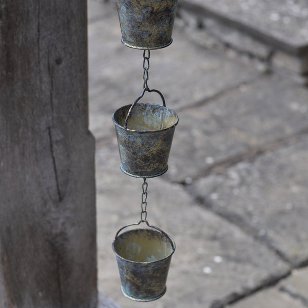 Buckets garden Rain Chain
