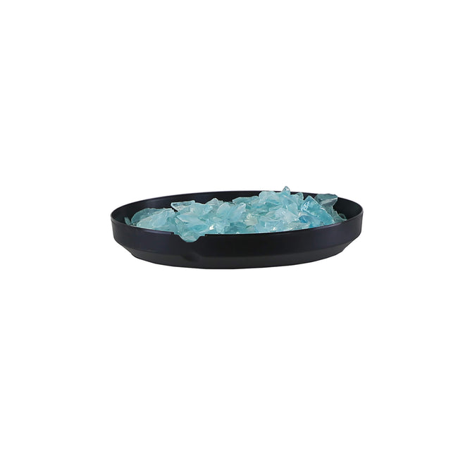 Blue pot stones