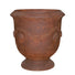 XX Large Garden Urn Plant Pot - Lightweight Rust Effect at Gardenesque