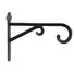 Cast Iron Hanging Basket Brackets - 2 Sizes at Gardenesque