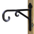 Cast Iron Hanging Basket Brackets - 2 Sizes at Gardenesque