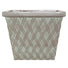 Clayton Square Verdigris Green Fibreclay Resin Planter - 2 Sizes - Gardenesque