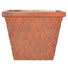 Clayton Square Rust Effect Fibreclay Resin Large Plant Pots - 2 Sizes - Gardenesque