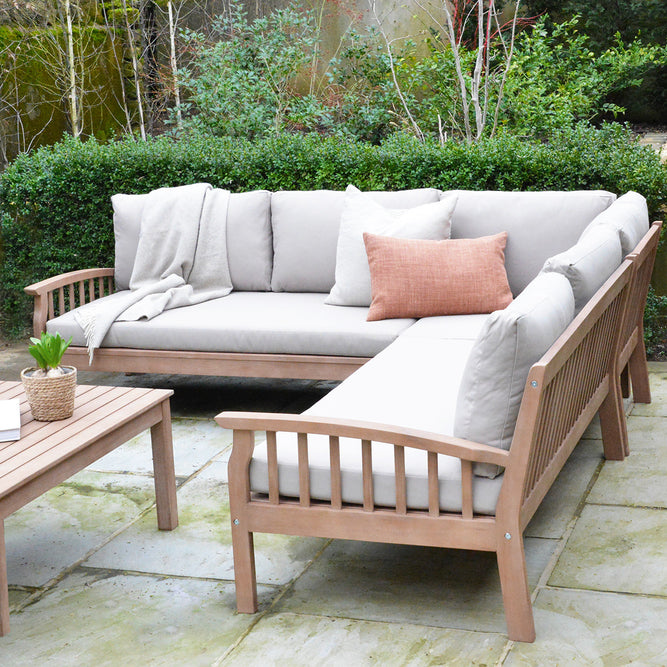 Repton Teak Corner | Garden Furniture Set