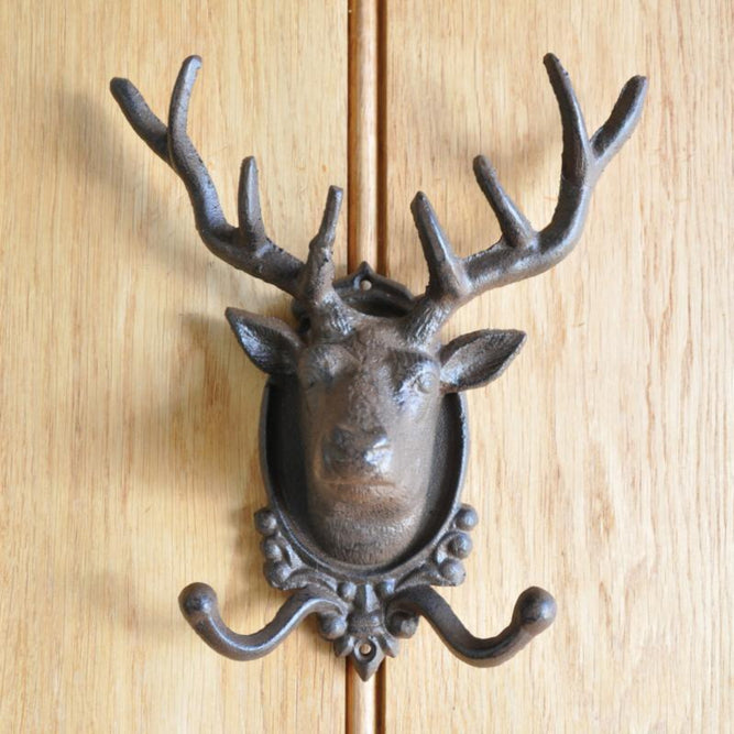 Deer Head Coat Hook 