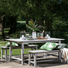 Repton Picnic Style Wooden Table and Benches Furniture Set - Gardenesque