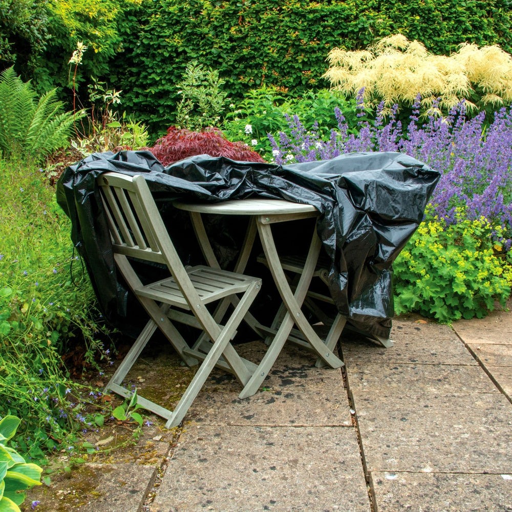 Garden Furniture Bistro Set Cover - 124cm x 79cm - Gardenesque