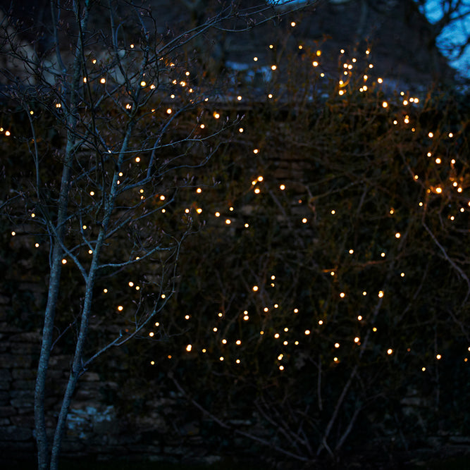 200 LED Solar String Lights 8 Light Modes, 7 Lumens available at gardenesque.com