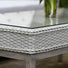 Grey 4 Piece Rattan Garden Furniture Set with Table - Paxton at Gardenesque