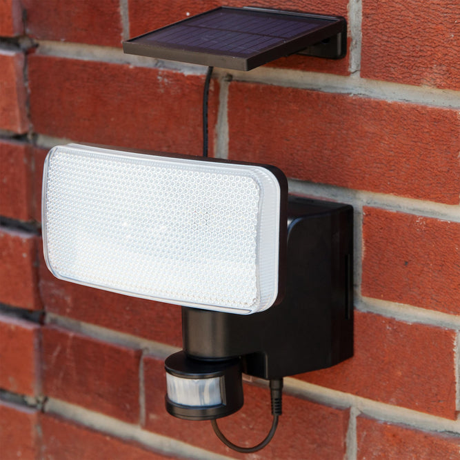 LED Solar Powered Outdoor Security Wall Light