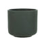 Larkin Concrete Black Medium Indoor Pot Cover Gardenesque  