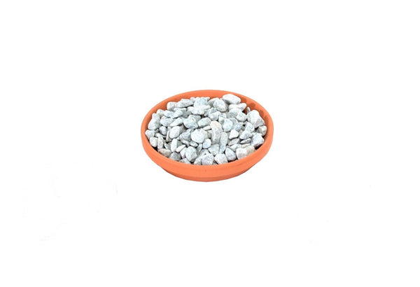 Decorative Light Green Stone Pot Toppers - 2kg - Gardenesque