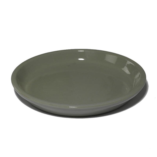 Glazed Ceramic Mint Green Pot Saucers - Packs of 3, 5 and 10 - Gardenesque