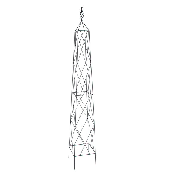  Diamond Shaped Garden Plant Support Obelisks 180cm or 250cm available at gardenesque