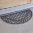 Traditional Half Moon Cast Iron Doormat 