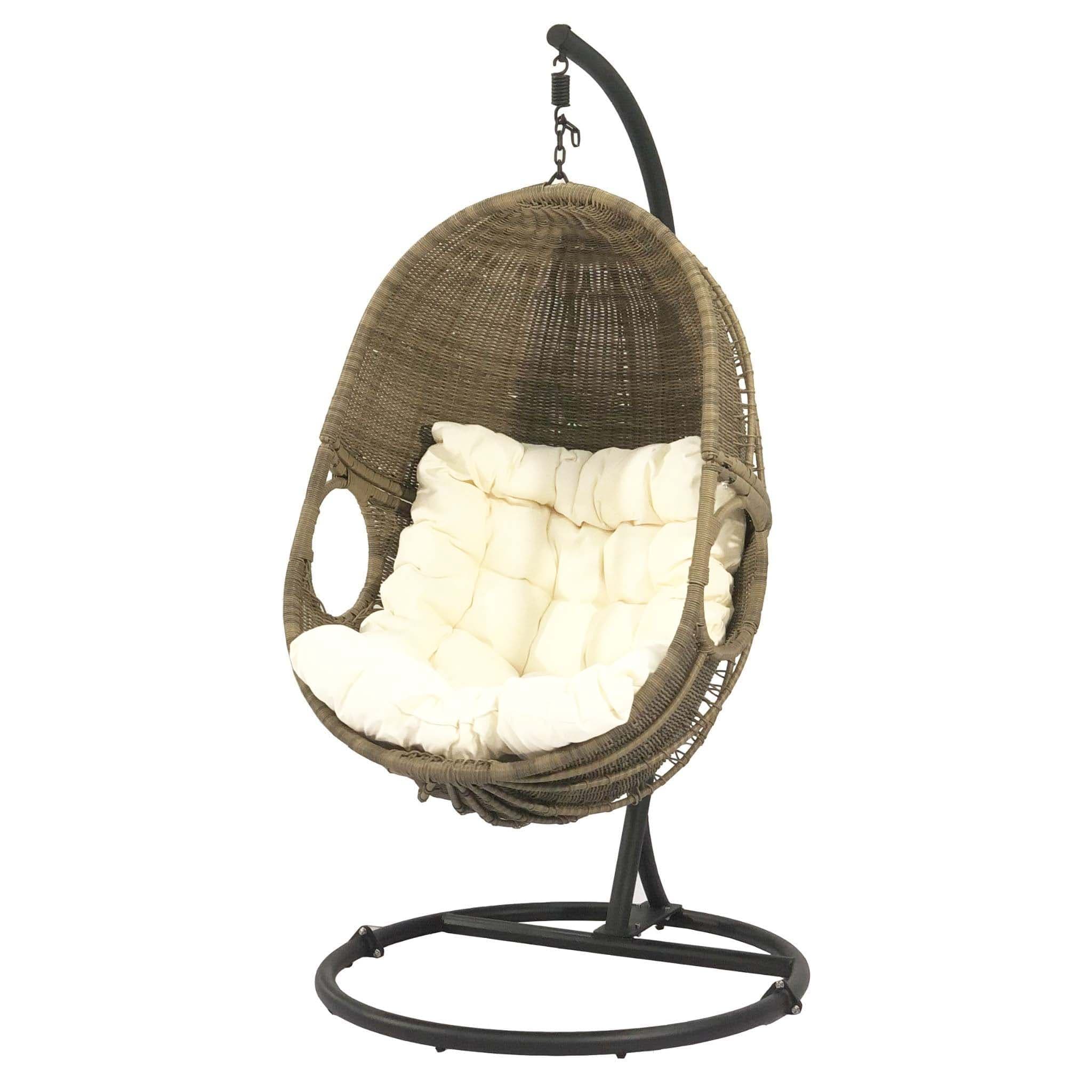 self hanging egg chair
