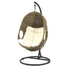 Paxton Swinging Egg Chair with Cream Cushion Gardenesque